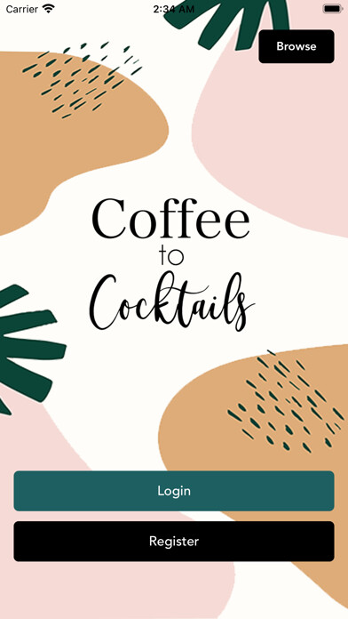 Emulate iPhone app Coffee to Cocktails Boutique using MyAndroid Emulate iPhone app Coffee to Cocktails Boutique using MyAndroid