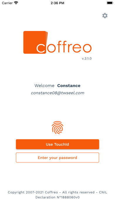 Emulate iPhone app Coffreo using MyAndroid Emulate iPhone app Coffreo using MyAndroid