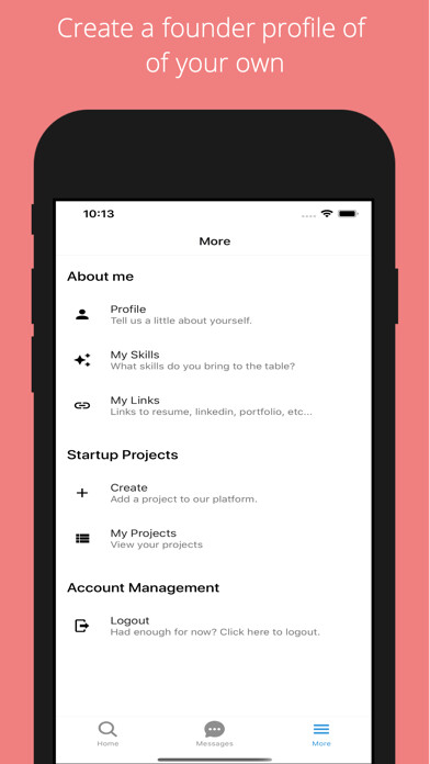 Emulate iPhone app Cofounders using MyAndroid Emulate iPhone app Cofounders using MyAndroid