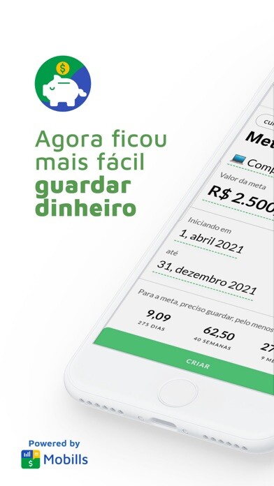 Emulate iPhone app Cofrinho - Economize Dinheiro using MyAndroid Emulate iPhone app Cofrinho - Economize Dinheiro using MyAndroid