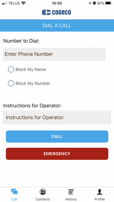Emulate iPhone app Cogeco IP Relay using MyAndroid Emulate iPhone app Cogeco IP Relay using MyAndroid