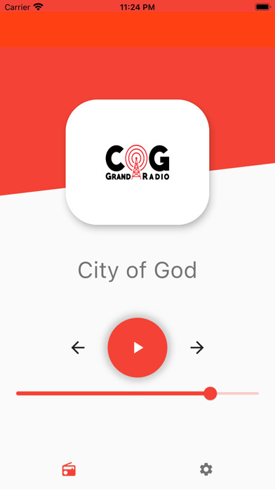 Emulate iPhone app COG Grand Radio using MyAndroid