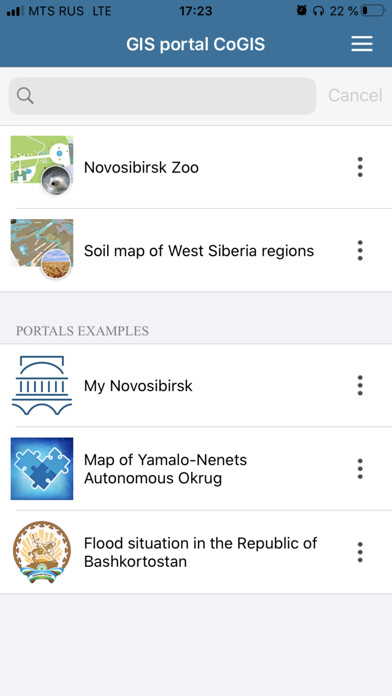 Emulate iPhone app CoGIS Mobile using MyAndroid Emulate iPhone app CoGIS Mobile using MyAndroid