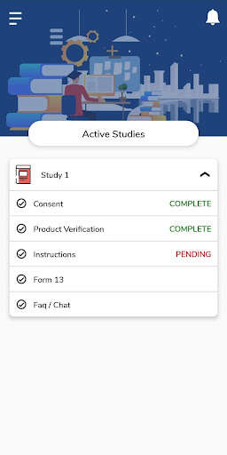 Run android online APK Cognizance Virtual Clinical Trials from MyAndroid or emulate Cognizance Virtual Clinical Trials using MyAndroid