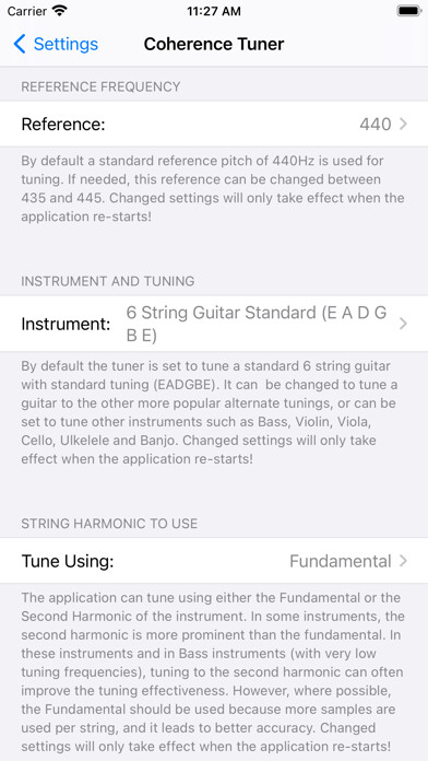 Emulate iPhone app Coherence Tuner using MyAndroid