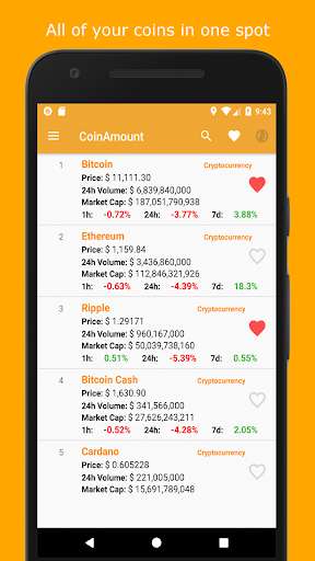 Run android online APK CoinAmount from MyAndroid or emulate CoinAmount using MyAndroid