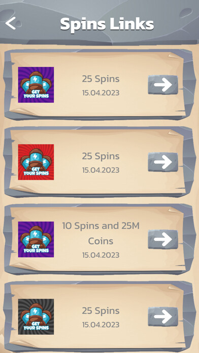 Emulate iPhone app Coin and Spins for Coin Master using MyAndroid