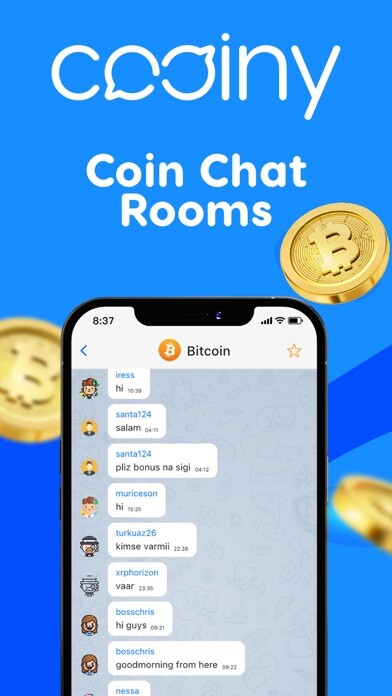 Emulate iPhone app Coin Chat Room: CryptoCurrency using MyAndroid Emulate iPhone app Coin Chat Room: CryptoCurrency using MyAndroid