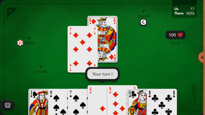 Emulate iPhone app Coinche / Belote Contrée using MyAndroid Emulate iPhone app Coinche / Belote Contrée using MyAndroid