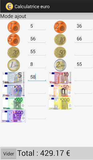 Run android online APK coin counter (euro) FREE from MyAndroid or emulate coin counter (euro) FREE using MyAndroid