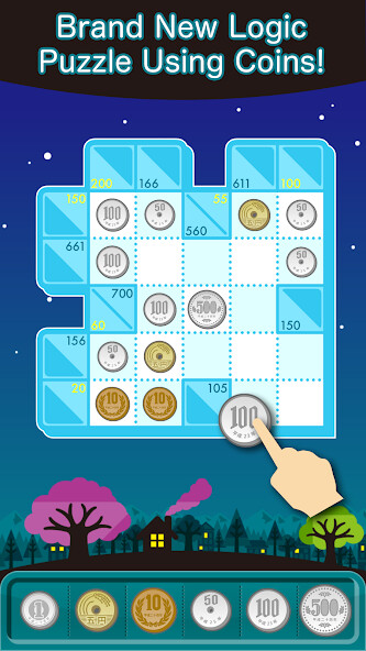 Emulate iPhone app CoinCross JPY - Logic Puzzle using MyAndroid Emulate iPhone app CoinCross JPY - Logic Puzzle using MyAndroid
