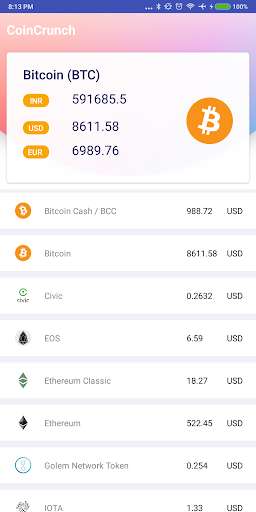 Run android online APK CoinCrunch from MyAndroid or emulate CoinCrunch using MyAndroid