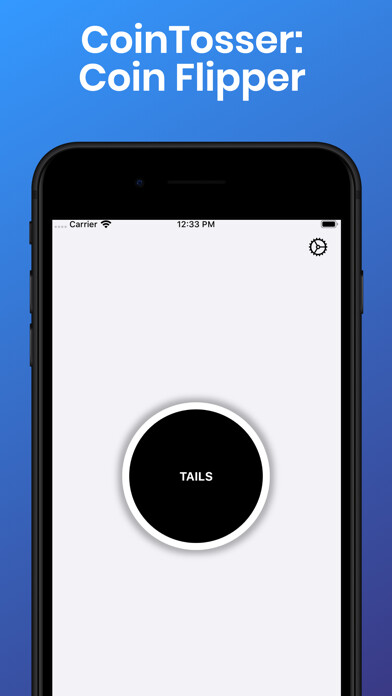 Emulate iPhone app Coin Flip - CoinTosser using MyAndroid Emulate iPhone app Coin Flip - CoinTosser using MyAndroid
