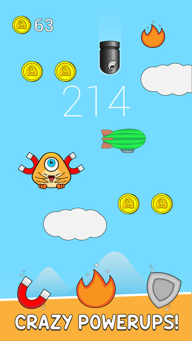 Emulate iPhone app Coin Jump! using MyAndroid
