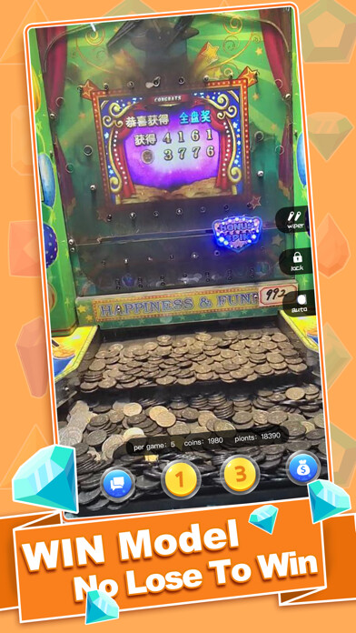 Emulate iPhone app Coin Machine-Real coin pusher using MyAndroid Emulate iPhone app Coin Machine-Real coin pusher using MyAndroid
