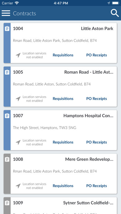 Run android online APK COINS Field Procurement from MyAndroid or emulate COINS Field Procurement using MyAndroid