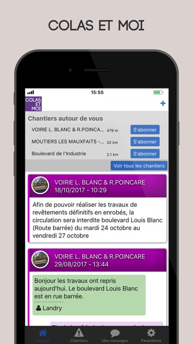 Emulate iPhone app Colas et moi using MyAndroid Emulate iPhone app Colas et moi using MyAndroid