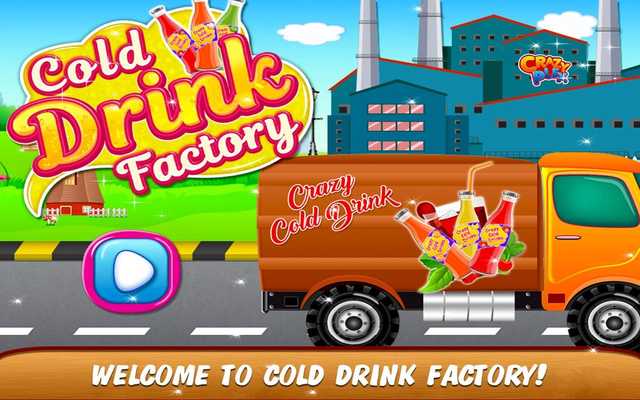 Emulate Android APK Cold Drink Factory - Soft Drink Maker