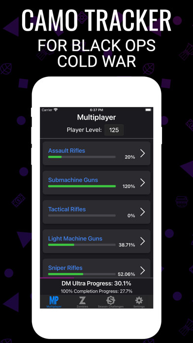 Emulate iPhone app Cold War Camo Tracker using MyAndroid Emulate iPhone app Cold War Camo Tracker using MyAndroid