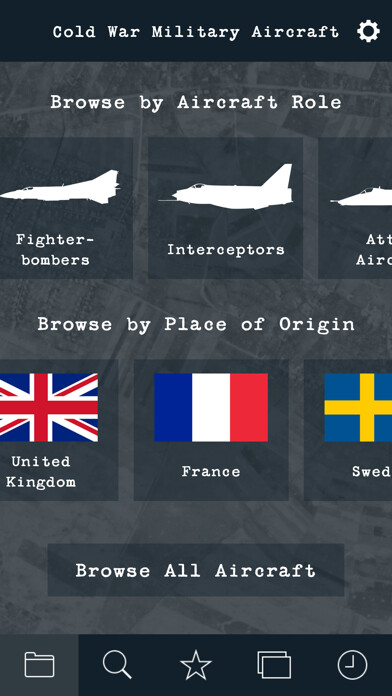 Emulate iPhone app Cold War Military Aircraft using MyAndroid Emulate iPhone app Cold War Military Aircraft using MyAndroid