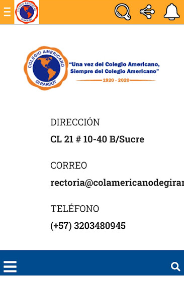 Run android online APK COLEGIO AMERICANO DE GIRARDOT from MyAndroid or emulate COLEGIO AMERICANO DE GIRARDOT using MyAndroid