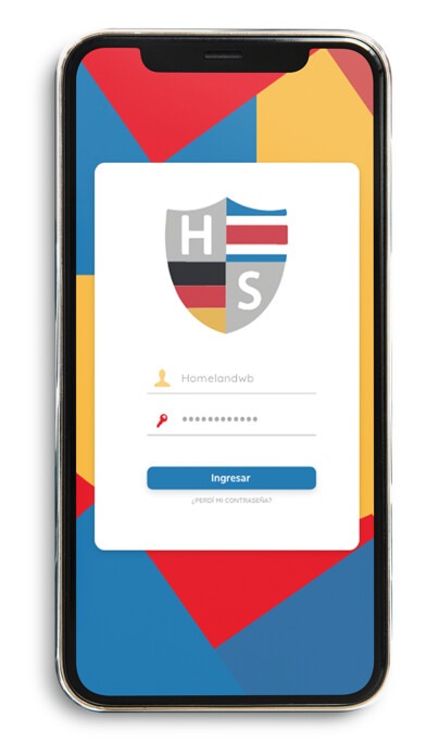 Emulate iPhone app Colegio Humboldt CR using MyAndroid