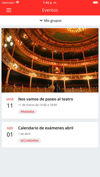 Emulate iPhone app Colegio San Luis de Durazno using MyAndroid Emulate iPhone app Colegio San Luis de Durazno using MyAndroid