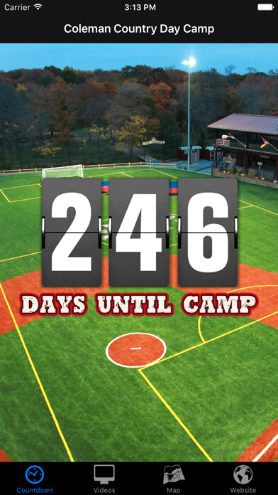 Emulate iPhone app Coleman Country Day Camp using MyAndroid