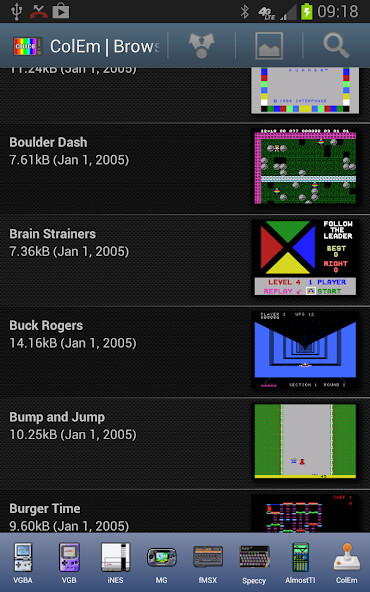Run android online APK ColEm - ColecoVision Emulator from MyAndroid or emulate ColEm - ColecoVision Emulator using MyAndroid