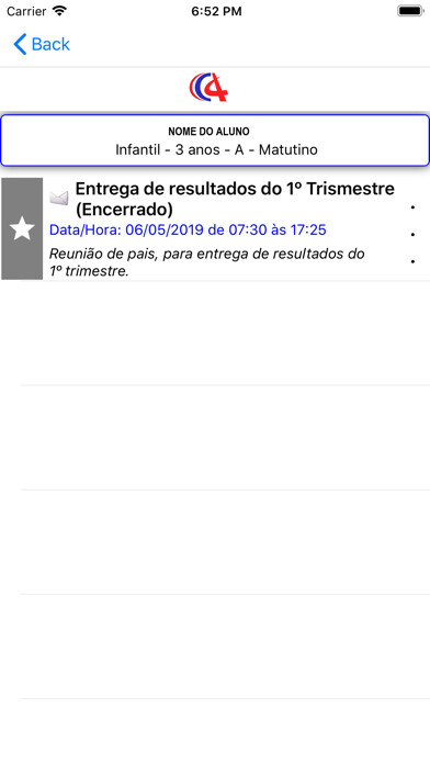 Emulate iPhone app Colégio Atual Goiânia using MyAndroid Emulate iPhone app Colégio Atual Goiânia using MyAndroid