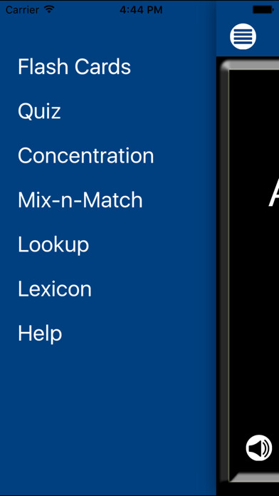 Emulate iPhone app Écolier: French Flashcards using MyAndroid Emulate iPhone app Écolier: French Flashcards using MyAndroid