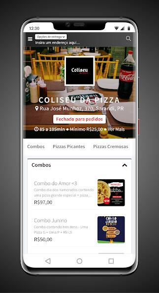 Run android online APK Coliseu Da Pizza from MyAndroid or emulate Coliseu Da Pizza using MyAndroid