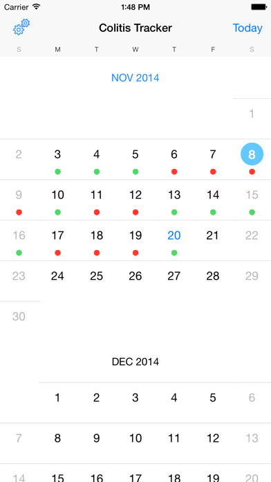 Emulate iPhone app Colitis Tracker using MyAndroid Emulate iPhone app Colitis Tracker using MyAndroid
