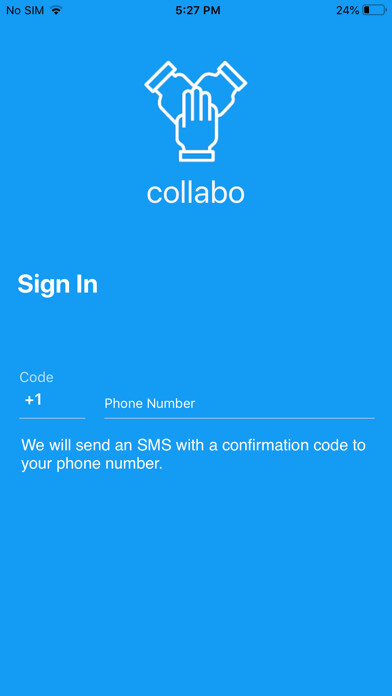 Emulate iPhone app Collabo Video using MyAndroid