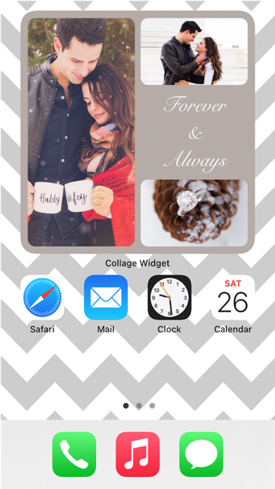 Emulate iPhone app Collage Widget using MyAndroid Emulate iPhone app Collage Widget using MyAndroid