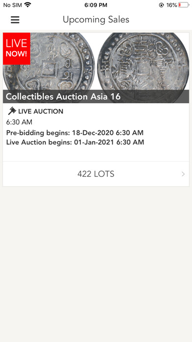 Emulate iPhone app Collectibles Auction Asia using MyAndroid Emulate iPhone app Collectibles Auction Asia using MyAndroid