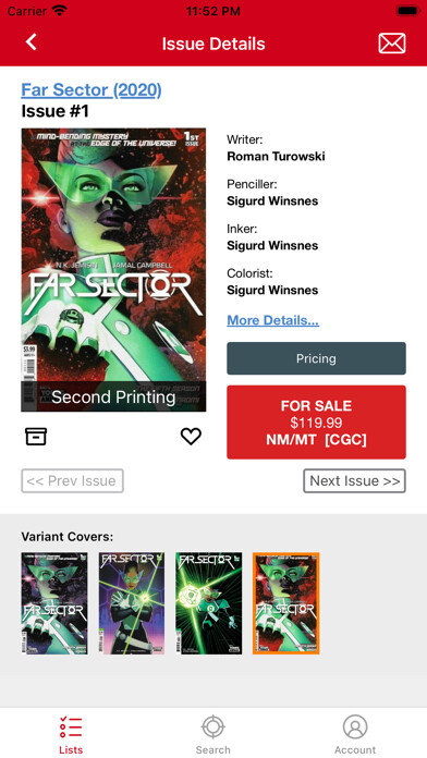 Emulate iPhone app Collectionary 4comics using MyAndroid Emulate iPhone app Collectionary 4comics using MyAndroid