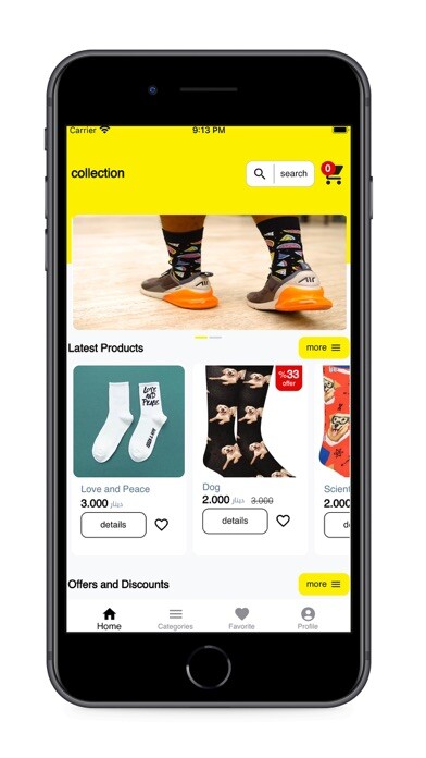 Emulate iPhone app Collection Shop using MyAndroid Emulate iPhone app Collection Shop using MyAndroid
