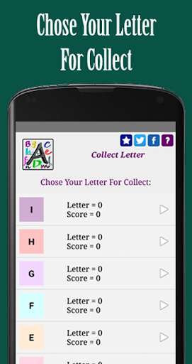 Emulate Android APK Collect Letter Emulate Android APK Collect Letter
