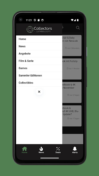 Emulate iPhone app Collectors-Junkies using MyAndroid Emulate iPhone app Collectors-Junkies using MyAndroid