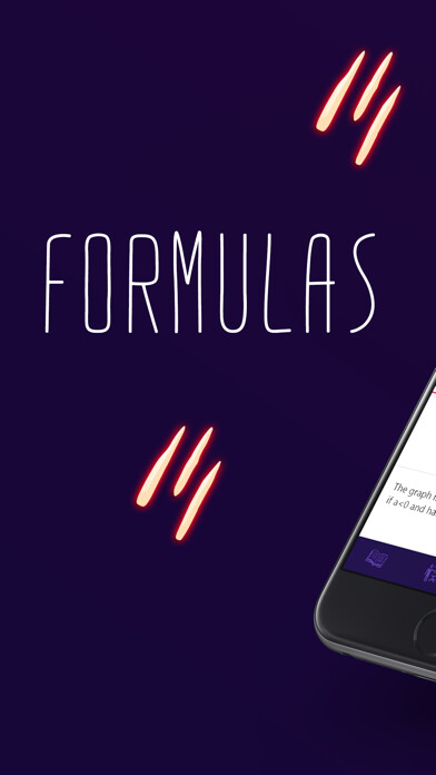 Emulate iPhone app College Algebra — formulas using MyAndroid