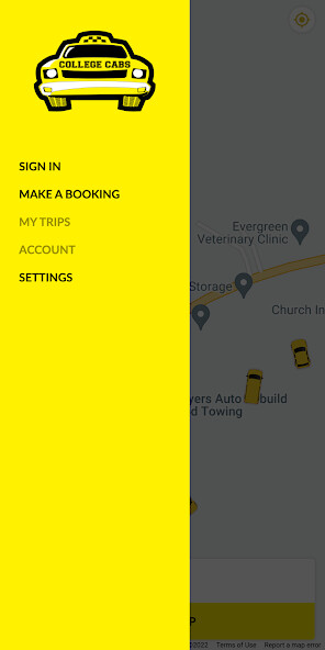 Emulate iPhone app College Cabs Pullman using MyAndroid Emulate iPhone app College Cabs Pullman using MyAndroid