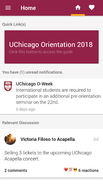 Emulate iPhone app College Connection - UChicago using MyAndroid Emulate iPhone app College Connection - UChicago using MyAndroid