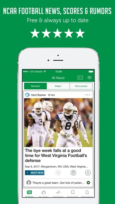 Run android online APK College Football News  Scores from MyAndroid or emulate College Football News  Scores using MyAndroid