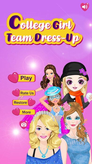 Emulate iPhone app College Girls Team Dress Up using MyAndroid Emulate iPhone app College Girls Team Dress Up using MyAndroid
