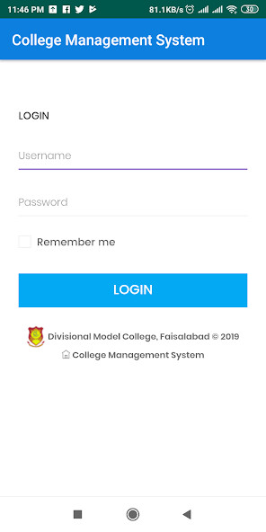 Emulate Android APK College Management System Emulate Android APK College Management System