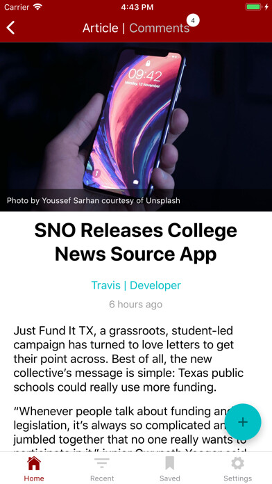 Emulate iPhone app College News Source using MyAndroid Emulate iPhone app College News Source using MyAndroid