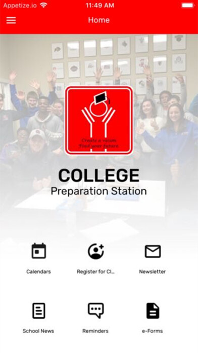 Emulate iPhone app College Preparation Station using MyAndroid Emulate iPhone app College Preparation Station using MyAndroid