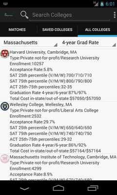 Emulate Android APK College Search Assistant Emulate Android APK College Search Assistant