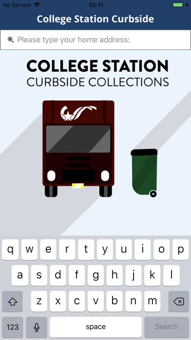 Emulate iPhone app College Station Curbside using MyAndroid
